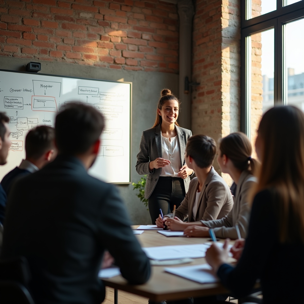 Воркшоп по деловым навыкам в учебном центре Бишкека